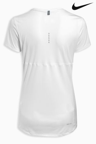 Nike White Miler Tee